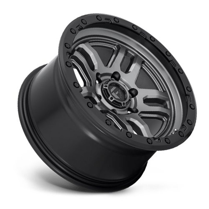 Fuel Off-Road | D701 AMMO 17x9.0 ET1 - MATTE GUN METAL BLACK BEAD RING