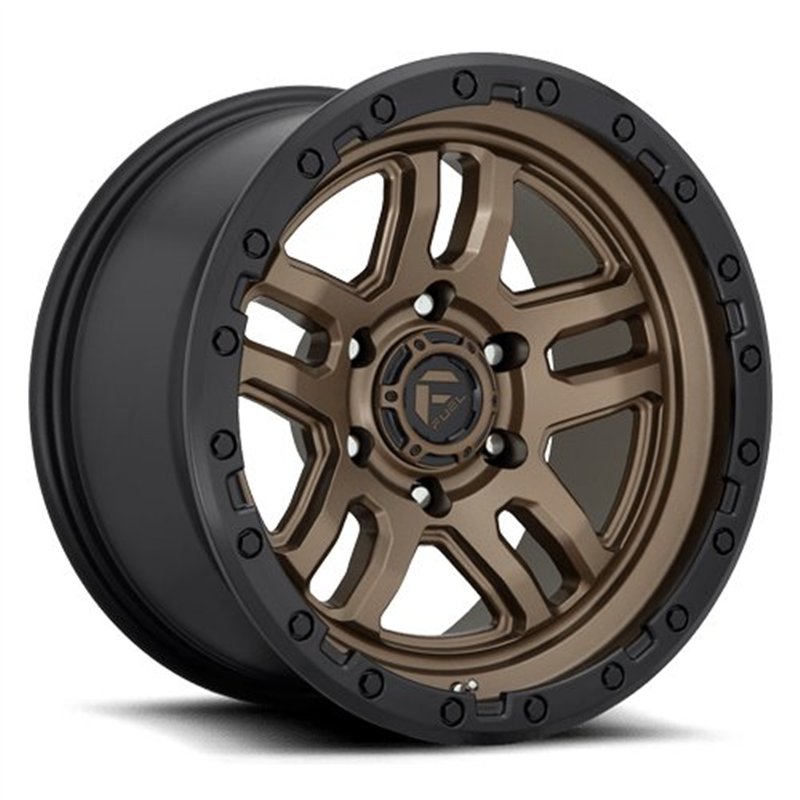 Fuel Off-Road | D702 AMMO 17x9.0 ET-12 - MATTE BRONZE BLACK BEAD RING