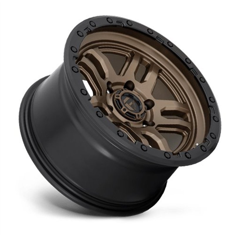 Fuel Off-Road | D702 AMMO 17x9.0 ET-12 - MATTE BRONZE BLACK BEAD RING