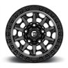 Fuel Off-Road | D716 COVERT 20x9.0 ET1 - MATTE GUN METAL BLACK BEAD RING