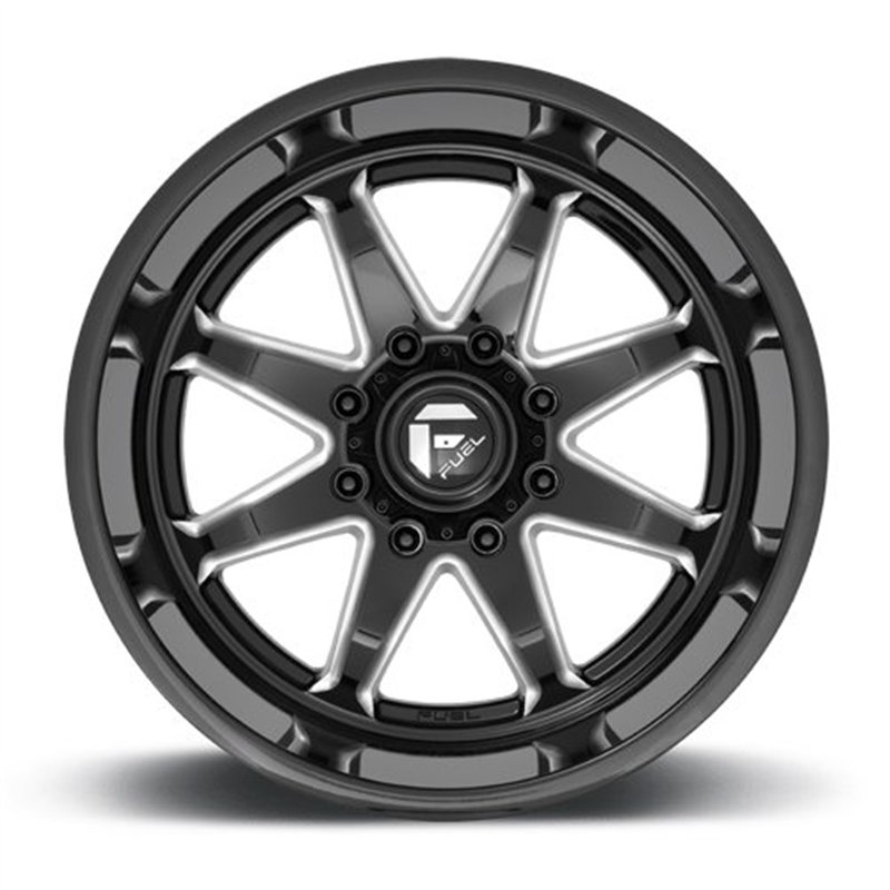 Fuel Off-Road | D749 HAMMER 20x9.0 ET1 - GLOSS BLACK MILLED