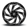 Fuel Off-Road | D753 REACTION 20x10.0 ET-18 - GLOSS BLACK MILLED