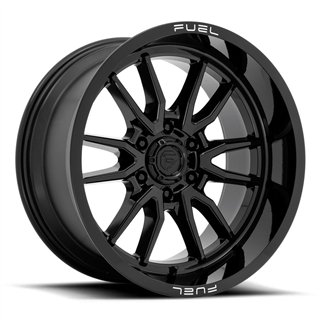 Fuel Off-Road | D760 CLASH 22x10.0 ET-18 - GLOSS BLACK