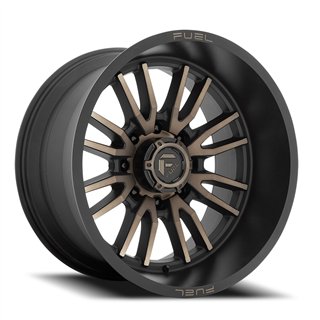 Fuel Off-Road | D762 CLASH 22x12.0 ET-44 - MATTE BLACK DOUBLE DARK TINT