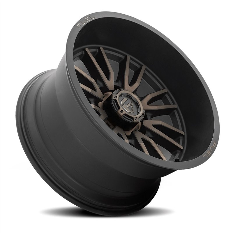 Fuel Off-Road | D762 CLASH 22x12.0 ET-44 - MATTE BLACK DOUBLE DARK TINT