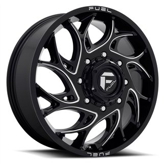 Fuel Off-Road | D741 RUNNER 20x8.25 ET105 - GLOSS BLACK MILLED