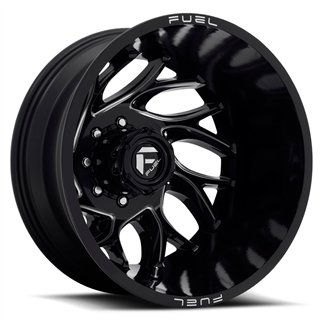 Fuel Off-Road | D741 RUNNER 20x8.25 ET-221 - GLOSS BLACK MILLED