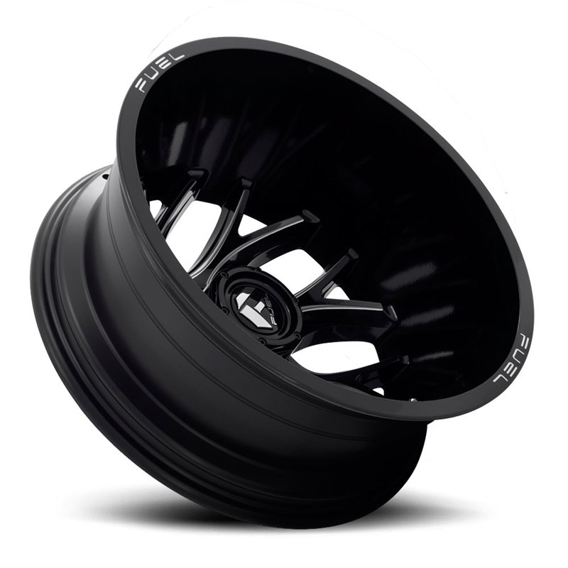 Fuel Off-Road | D741 RUNNER 20x8.25 ET-221 - GLOSS BLACK MILLED