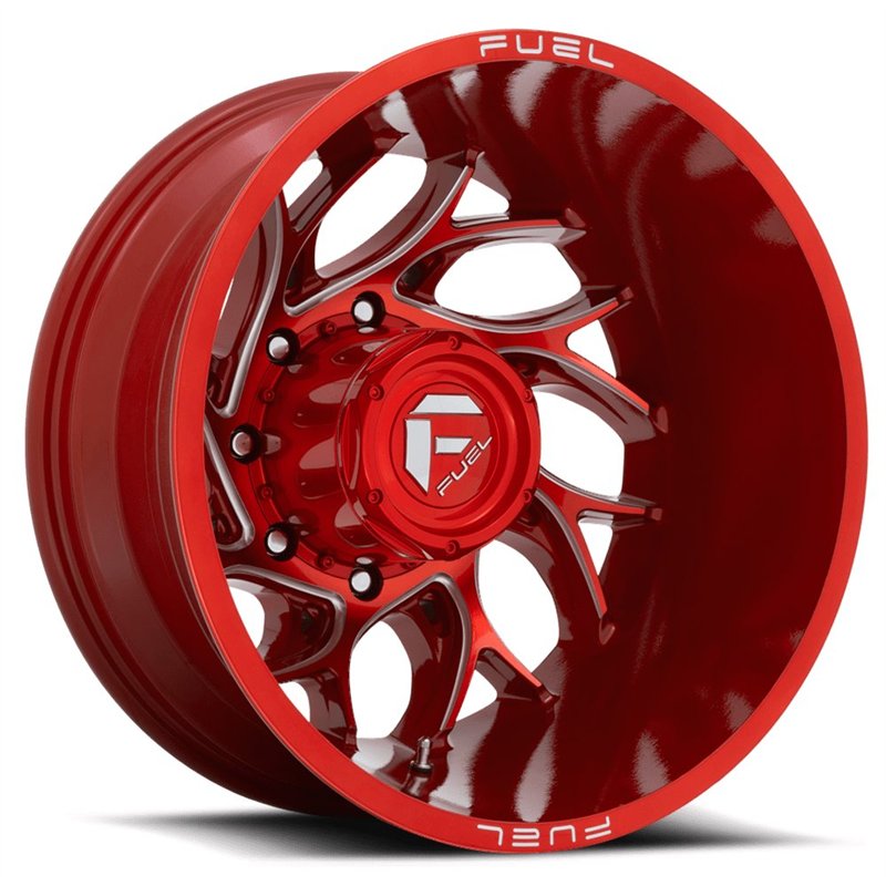 Fuel Off-Road | D742 RUNNER 20x8.25 ET-240 - CANDY RED MILLED