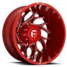 Fuel Off-Road | D742 RUNNER 20x8.25 ET-240 - CANDY RED MILLED
