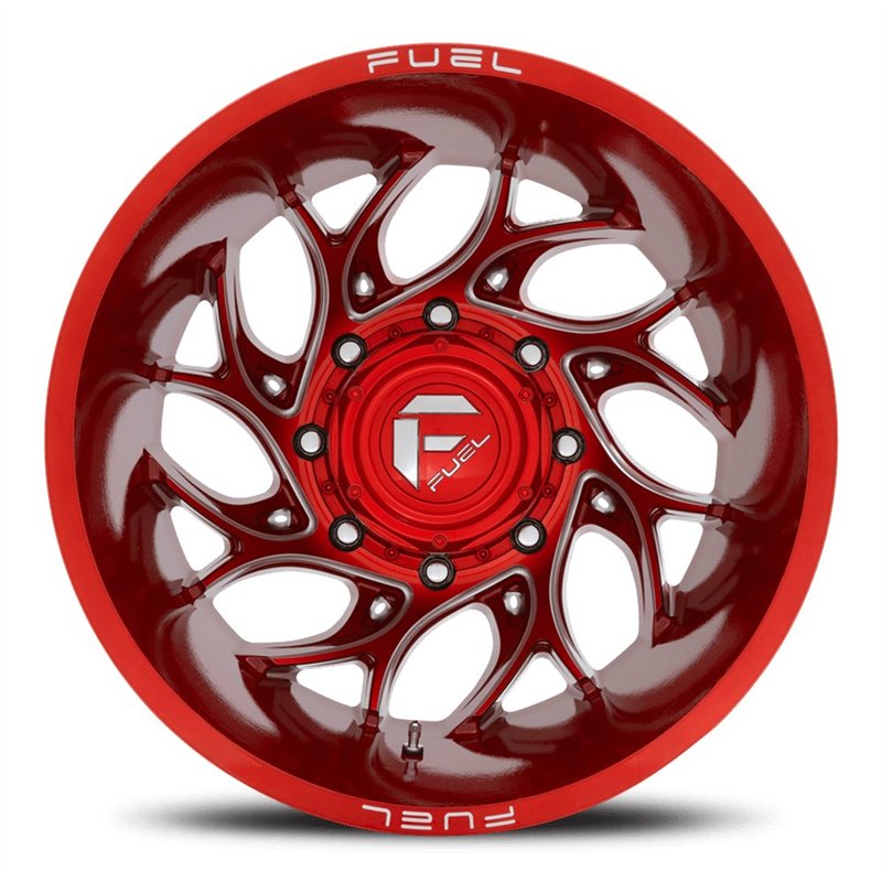Fuel Off-Road | D742 RUNNER 20x8.25 ET-240 - CANDY RED MILLED