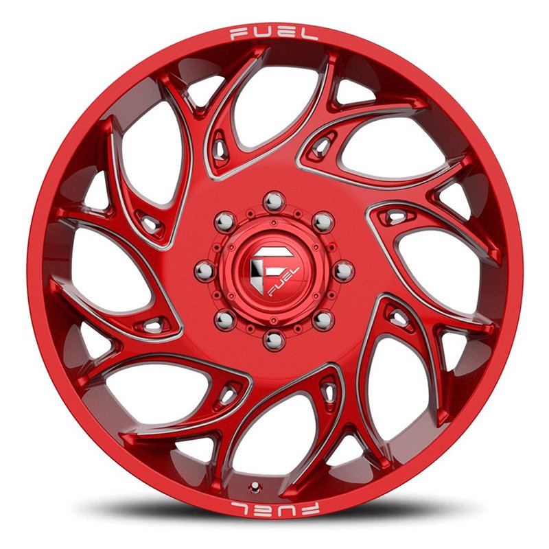 Fuel Off-Road | D742 RUNNER 20x8.25 ET105 - CANDY RED MILLED
