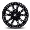 Fuel Off-Road | D769 TWITCH 20x9.0 ET1 - GLOSSY BLACK MILLED