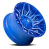 Fuel Off-Road | D770 TWITCH 20x9.0 ET1 - ANODIZED BLUE MILLED
