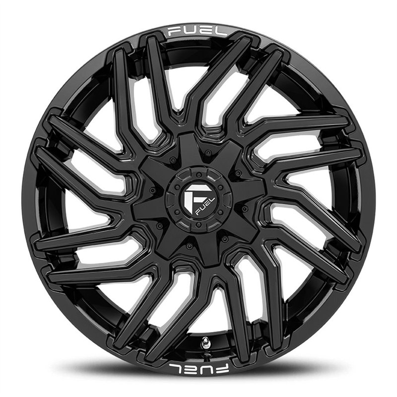 Fuel Off-Road | D776 TYPHOON 20x9.0 ET1 - GLOSS BLACK