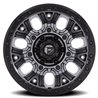 Fuel Off-Road | D825 TRACTION 20x10.0 ET-18 - MATTE GUNMETAL W/ BLACK RING