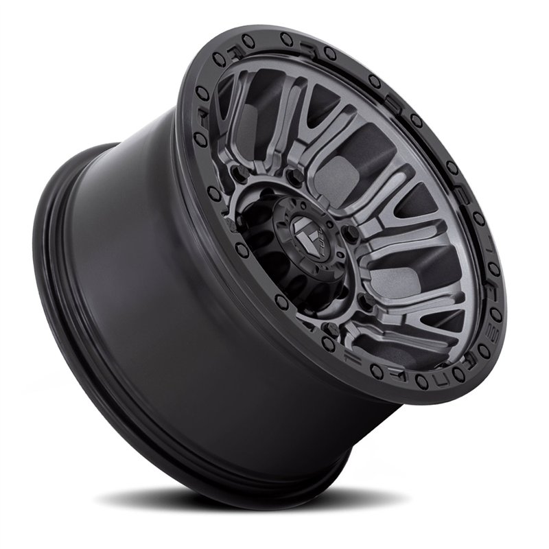 Fuel Off-Road | D825 TRACTION 20x9.0 ET1 - MATTE GUNMETAL W/ BLACK RING