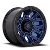 Fuel Off-Road | D827 TRACTION 20x10.0 ET-18 - DARK BLUE W/ BLACK RING