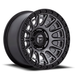 Fuel Off-Road | D835 CYCLE 20x9.0 ET1 - MATTE GUNMETAL W/ BLACK RING