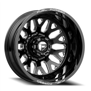Fuel Off-Road | FF19 24x8.25 ET-200 - GLOSS BLACK MILLED