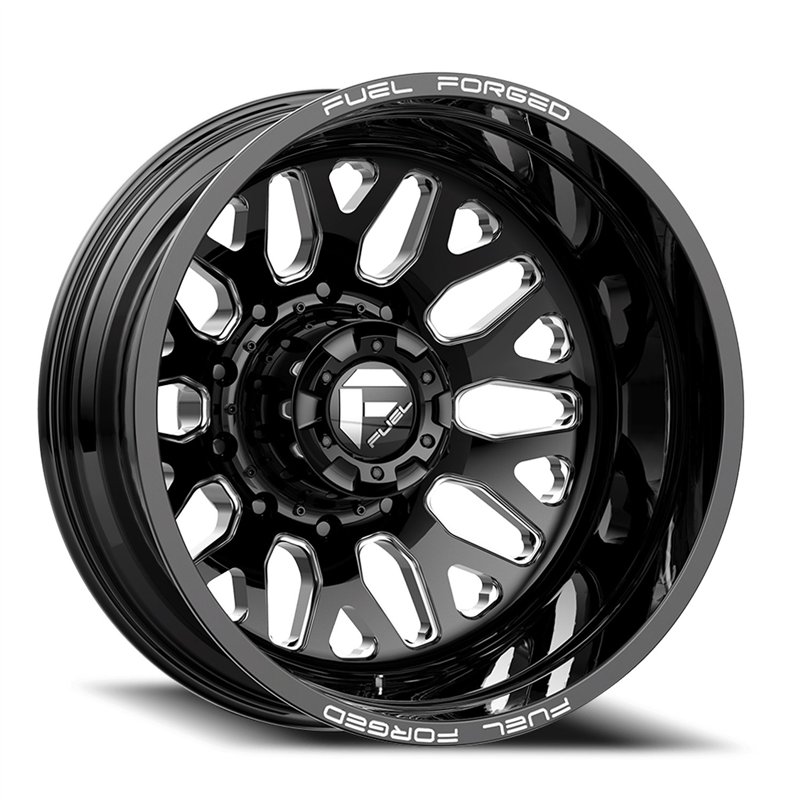 Fuel Off-Road | FF19 24x8.25 ET-200 - GLOSS BLACK MILLED
