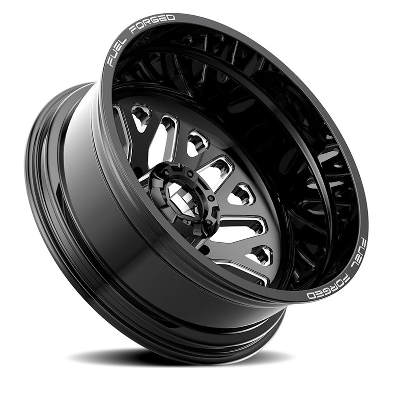 Fuel Off-Road | FF19 24x8.25 ET-200 - GLOSS BLACK MILLED