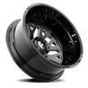 Fuel Off-Road | FF19 24x8.25 ET-200 - GLOSS BLACK MILLED