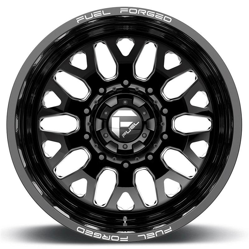 Fuel Off-Road | FF19 24x8.25 ET-200 - GLOSS BLACK MILLED