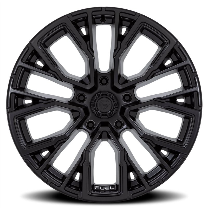 Fuel Off-Road | D847 REBAR 20x10.0 ET-18 - BLACKOUT