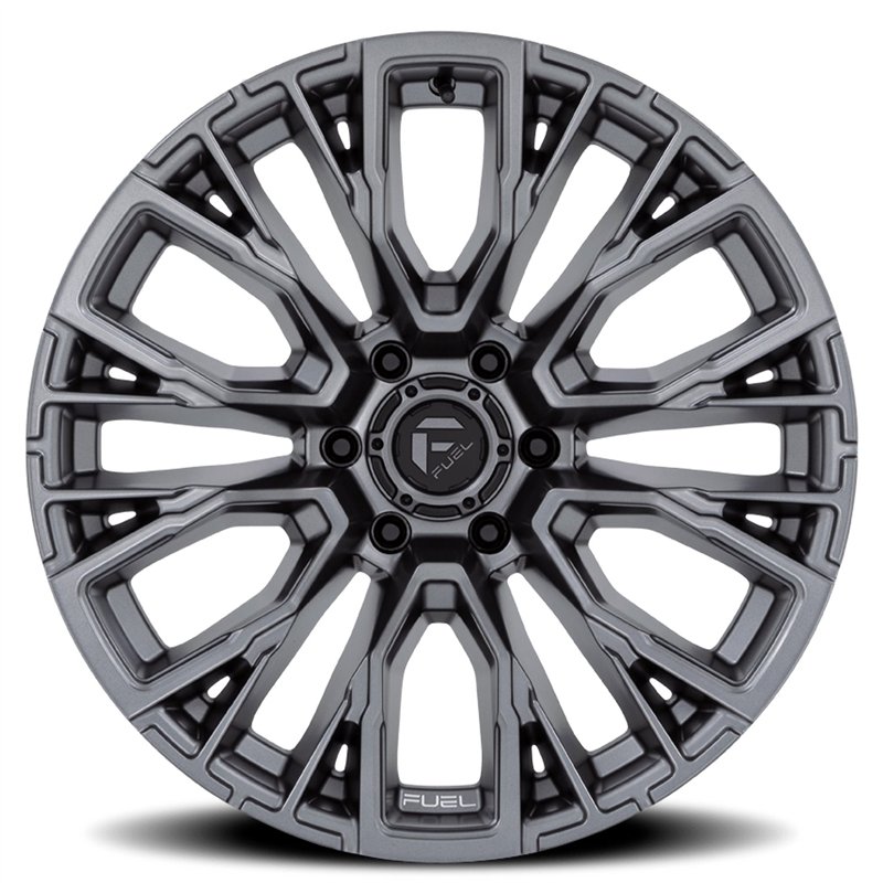 Fuel Off-Road | D848 REBAR 20x10.0 ET-18 - MATTE GUNMETAL