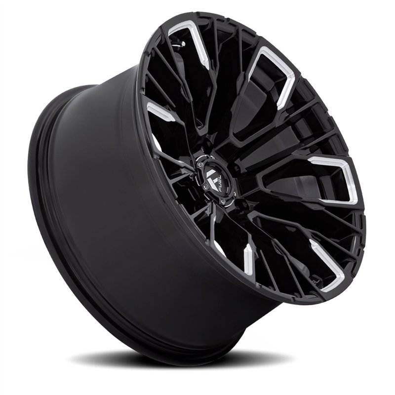 Fuel Off-Road | D849 REBAR 22x12.0 ET-44 - GLOSS BLACK MILLED