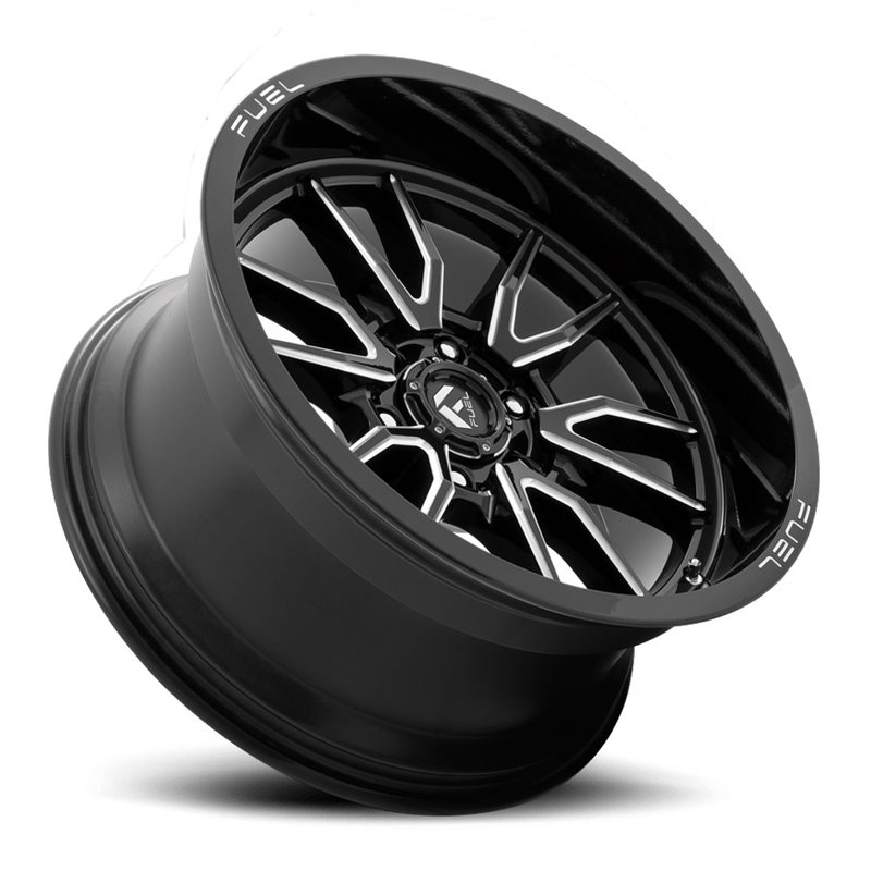 Fuel Off-Road | D761 CLASH 20x9.0 ET1 - GLOSS BLACK MILLED
