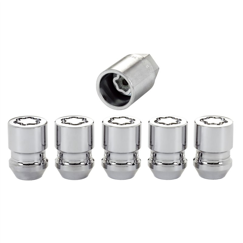 McGard | Cone Seat Exposed Style Wheel Locks-Chrome-5 Lock Set - RAV4 2000-2017