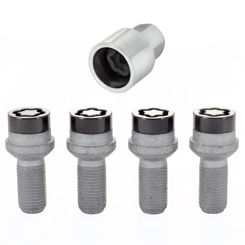 McGard | Radius Seat Style Wheel Lock Bolts-Black - Infiniti / Lexus / Mercedes-Benz 2009-2023