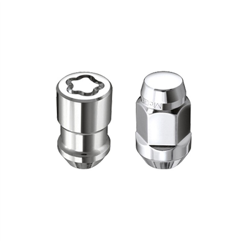 McGard | Cone Seat Exposed Style Wheel Installation Kit-Chrome - Acura / Buick / Cadillac / Chevrolet 1978-2023
