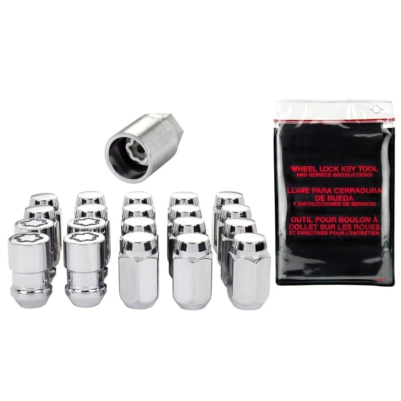 McGard | Cone Seat Exposed Style Wheel Installation Kit-Chrome - Chrysler / Dodge / Eagle / Ford / Genesis / Honda / Hyundai 197