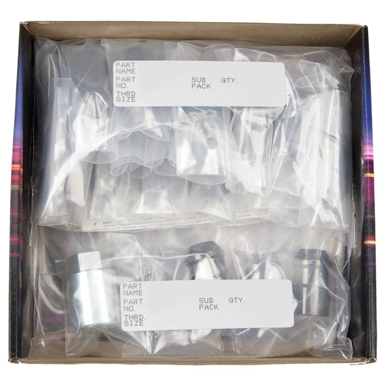 McGard | Cone Seat Exposed Style Wheel Installation Kit-Black - Chrysler / Dodge / Eagle / Ford / Genesis / Honda / Hyundai 1978