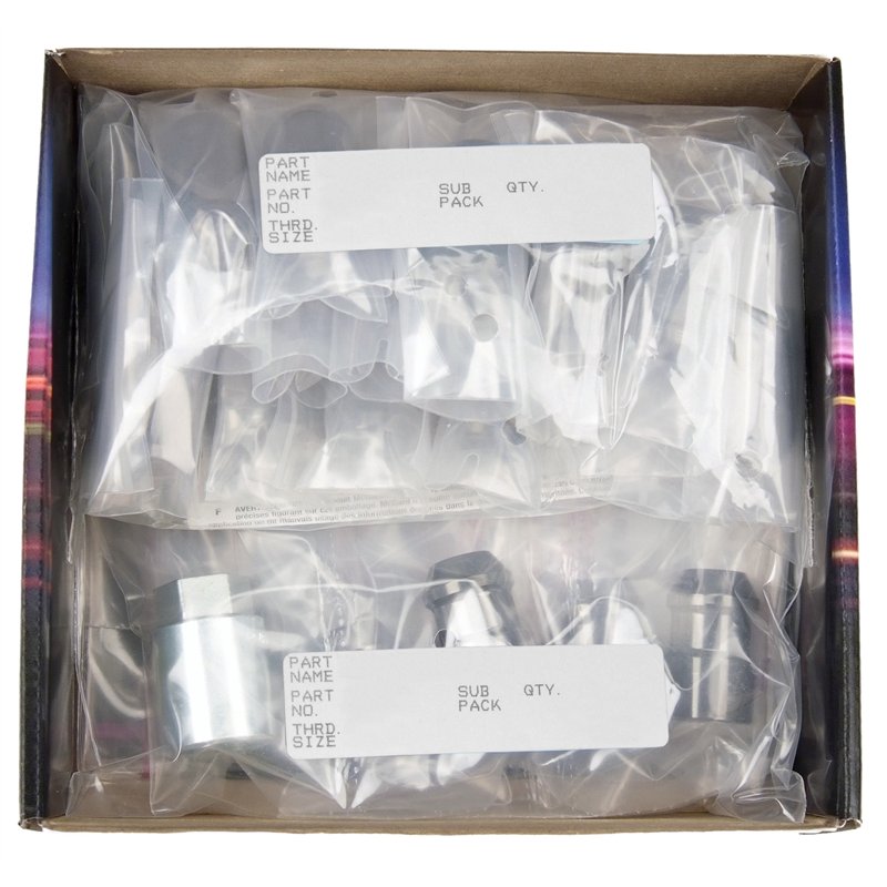 McGard | Cone Seat Exposed Style Wheel Installation Kit-Black - Buick / Cadillac / Chevrolet / Ford / GMC / Honda / Hummer / Hyu