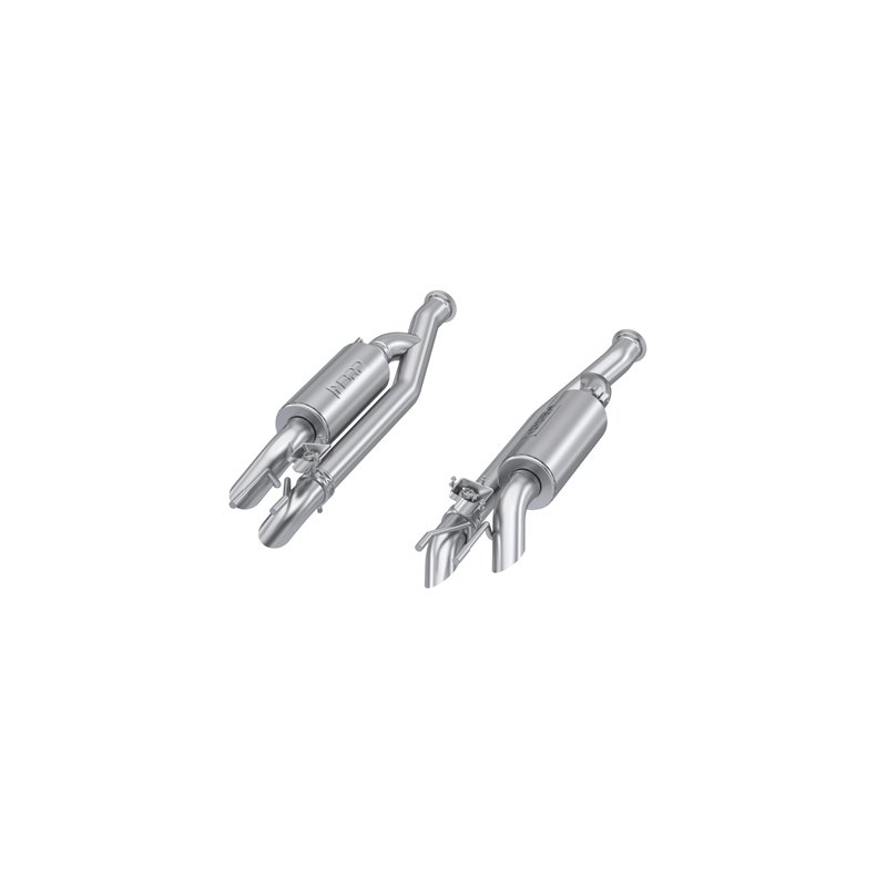 MBRP | Exhaust 2.5in. Cat-Back Dual Split Quad Rear Active T304 - G63 AMG 4.0T 2019-2024