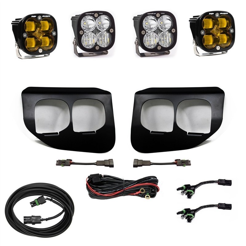 Baja Designs | - 447737 - Squadron SAE/Pro Fog Pocket Light Kit
