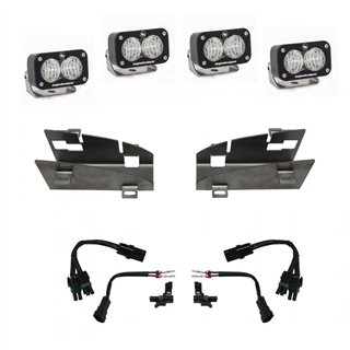Baja Designs | - 448024 - S2 Sport Dual Fog Pocket Light Kit