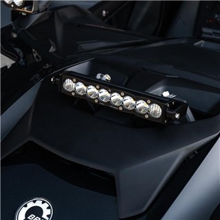 Baja Designs | Can-Am Maverick R 10in S8 Shock Tower Kit - Light Pattern: Driving/Combo Color: Clear