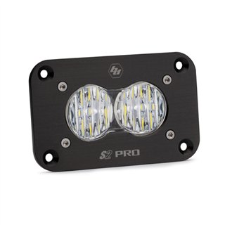 Baja Designs | - 481005 - S2 Pro Black Flush Mount LED Auxiliary Light Pod