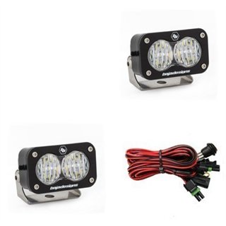 Baja Designs | - 487805 - S2 Pro Black LED Auxiliary Light Pod Pair