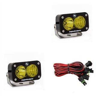 Baja Designs | - 487813 - S2 Pro Black LED Auxiliary Light Pod Pair