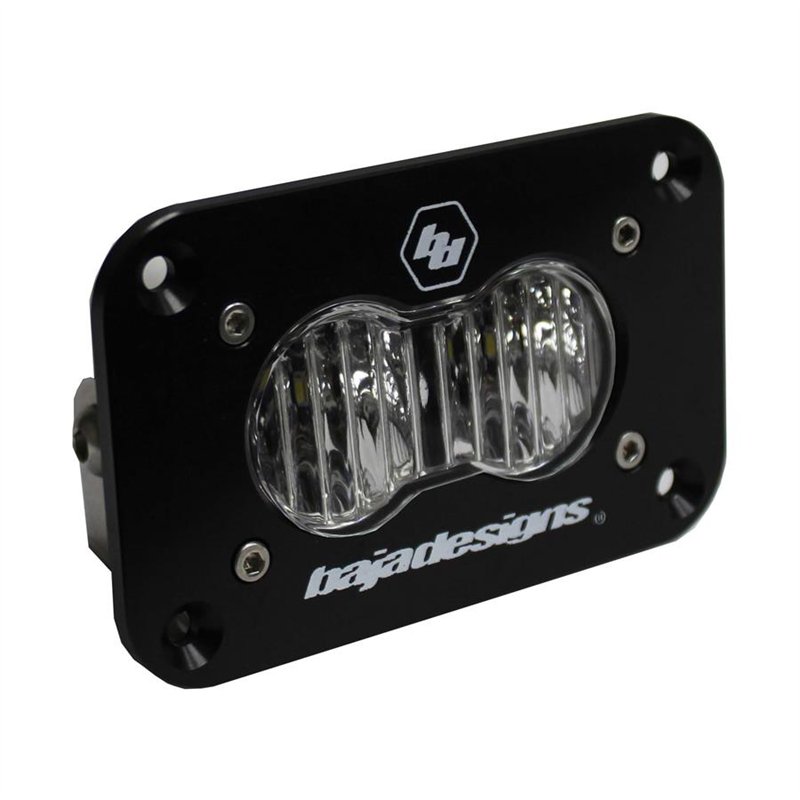 Baja Designs | - 541005 - S2 Sport Black Flush Mount LED Auxiliary Light Pod