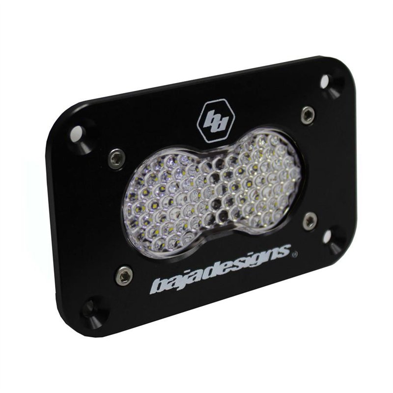 Baja Designs | - 541006 - S2 Sport Black Flush Mount LED Auxiliary Light Pod