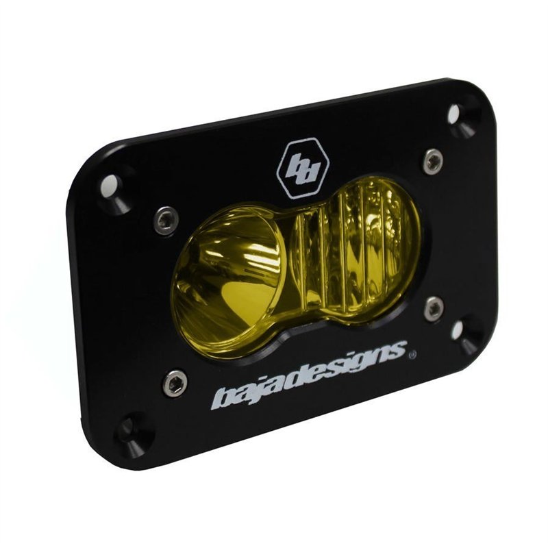 Baja Designs | - 541013 - S2 Sport Black Flush Mount LED Auxiliary Light Pod