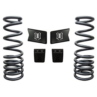 ICON Alloys | 2003-12 Ram 2500/3500 HD 4WD, 2.5 Lift, Front, Dual Rate Coil Spring Kit - Ram 2500 / 3500 5.9L / 6.7L 2003-2013