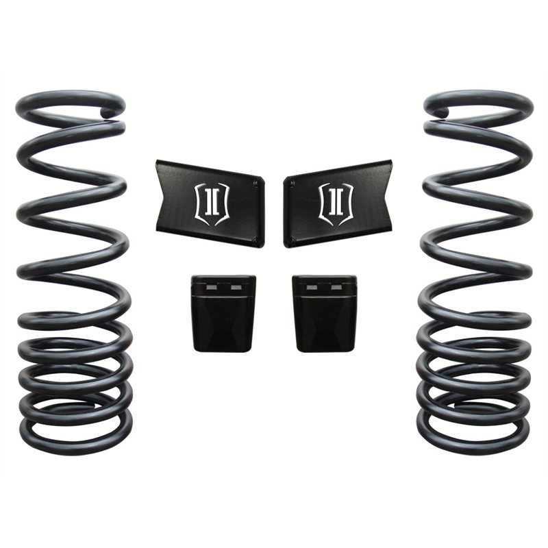 ICON Alloys | 2003-12 Ram 2500/3500 HD 4WD, 2.5 Lift, Front, Dual Rate Coil Spring Kit - Ram 2500 / 3500 5.9L / 6.7L 2003-2013